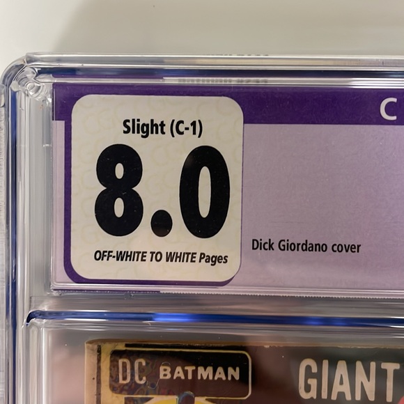 Batman issue #233 with CGC Restored Grade 8.0 - Picture 2 of 6